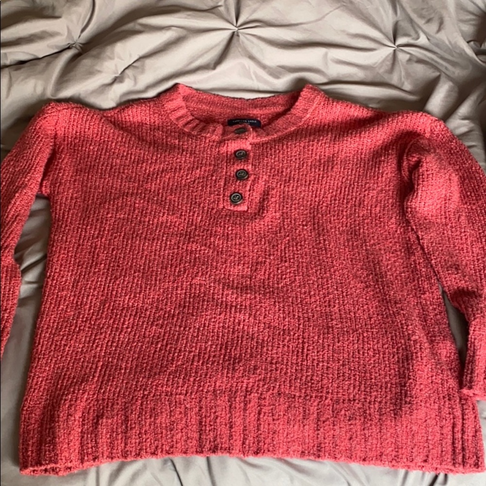 Red/Burgundy American Eagle Sweater